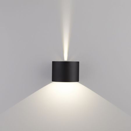 Уличный настенный светильник Elektrostandard Blade 1518 TECHNO LED 4000K черный