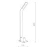 Ландшафтный светильник ST Luce Анса SL094.405.01