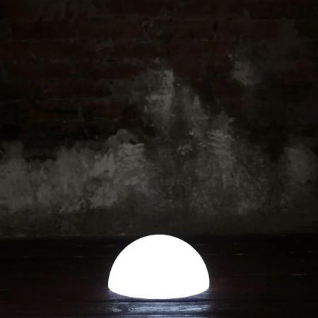 Светящаяся полусфера Halfmoon 220V White 30 см