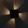 Фасадный светильник Arte Lamp ALGOL A1445AL-4BK