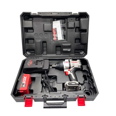 Аккумуляторный ударный гайковерт CROWN CT22056HX-8SC4 BMC
