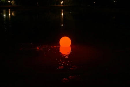 Плавающий шар-светильник Moonlight 20 см RGB Accum