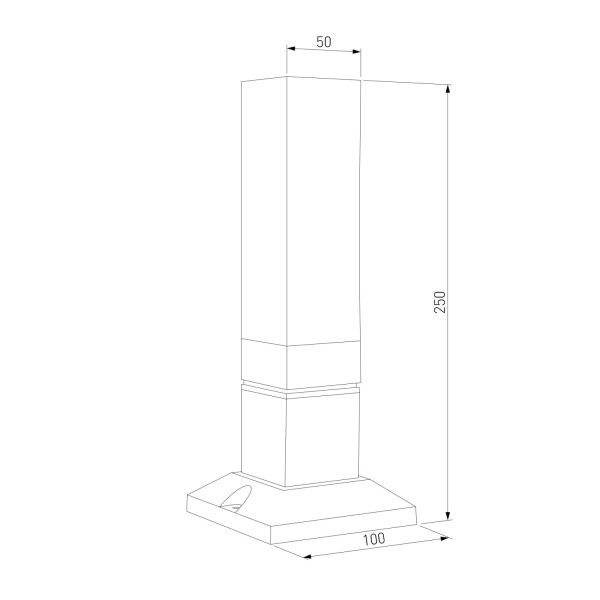 Ландшафтный светильник Elektrostandard Techno 1536 TECHNO LED 3000K