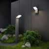 Уличный настенный светильник с датчиком движения Elektrostandard Sensor 1541 TECHNO LED 4000K