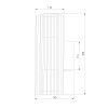 Парковый светильник Elektrostandard Entero 35189/W 4000K