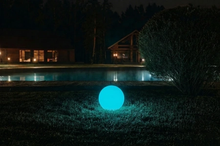 Уличный шар-светильник Moonlight 220 V 30 см RGB