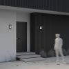 Уличный настенный светильник Outdoor O034WL-01B