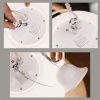 Подвесной LED куб 20 см 220V White