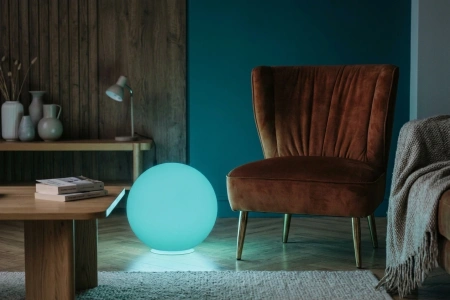 Шар-светильник для дома Moonlight 220V 40 см RGB