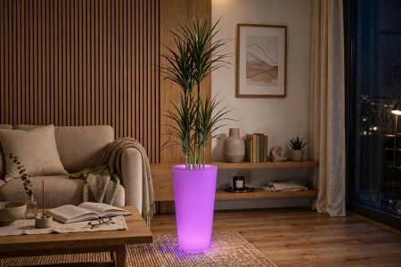 Светящееся кашпо Mariano 220V RGB Accum