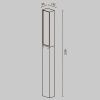 Парковый светильник Maytoni O470FL-L40GF3K графит
