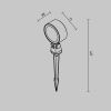 Ландшафтный светильник Outdoor O495FL-L10B3K