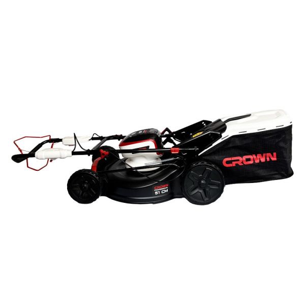 Самоходная аккумуляторная газонокосилка CROWN CT29020HSX-4