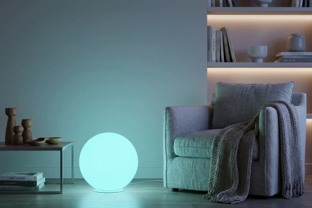 Шар-светильник для дома Moonlight 220V 40 см RGB