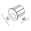 Подсветка для лестниц Outdoor O015SL-L3W3K