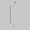Ландшафтный светильник Outdoor O418FL-01GR1
