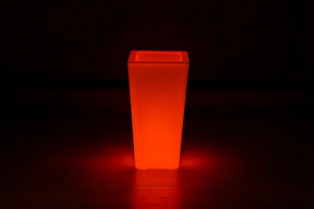 Светящееся LED кашпо-конус Flow L 220V RGB Accum