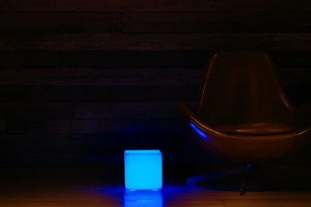 Светящийся LED куб Cube 20 см RGB Accum