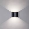 340547 Светильник DALLA 2х3W LED 660LM G ЧЕРНЫЙ 4000K IP65