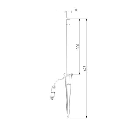 Парковый светильник Elektrostandard Lumos 35168/S