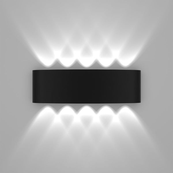 343057 Светильник GEMMA 10х1W LED 1100LM G ЧЕРНЫЙ 4000K IP65