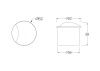 Уличный встраиваемый светильник Outdoor O035-L3W3K