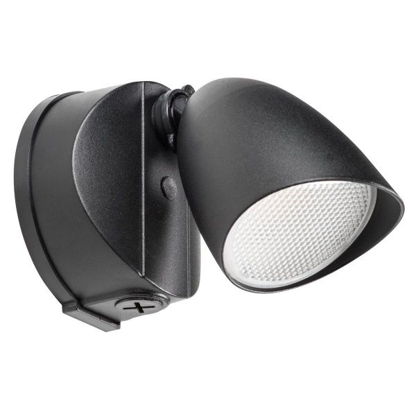 374147 Светильник DIVA LED 5W 200LM 60G ЧЕРНЫЙ 4000K IP54