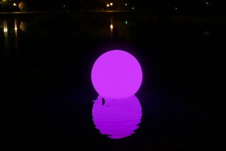 Плавающий шар-светильник Moonlight 80 см RGB Accum