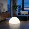 Светящаяся полусфера Halfmoon 220V White 40 см