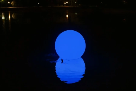 Плавающий шар-светильник Moonlight 80 см RGB Accum