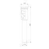 Парковый светильник Elektrostandard Premier GL 1017F
