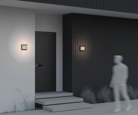 Уличный настенный светильник Outdoor O020WL-L10B3K