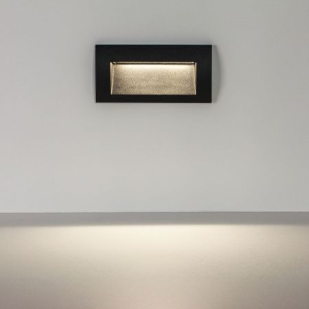 383574 Светильник ESTRA LED 5W 250LM 120G ЧЕРНЫЙ 4000K IP55