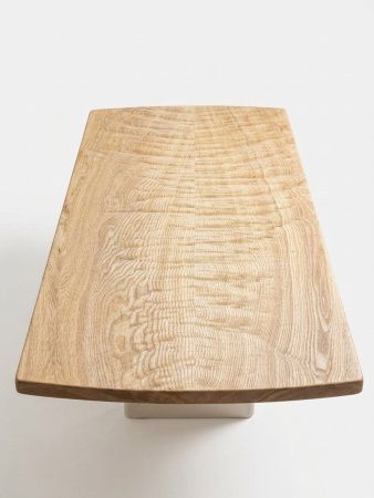 Обеденный стол из мраморного ясеня MARBLE ASH 1400