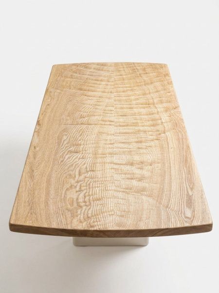 Обеденный стол из мраморного ясеня MARBLE ASH 1400