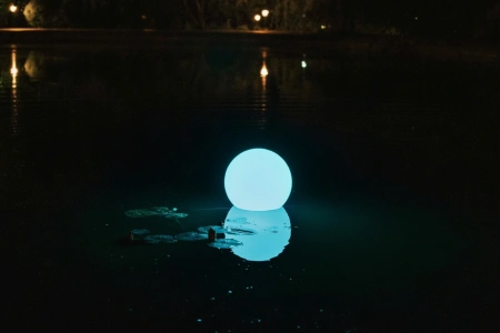 Плавающий шар-светильник Moonlight 40 см RGB Accum