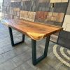 Стол обеденный из слэба суара BALI 160
