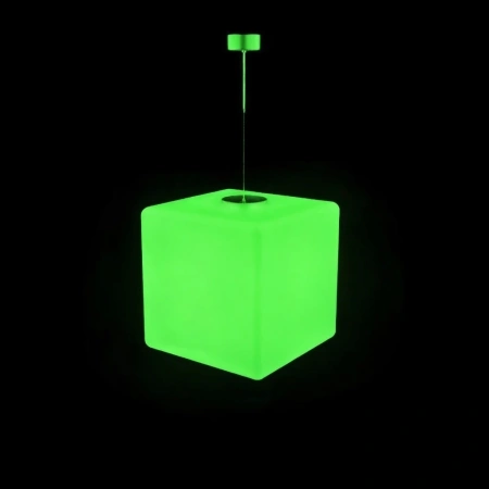 Подвесной LED куб 60 см 220V RGB