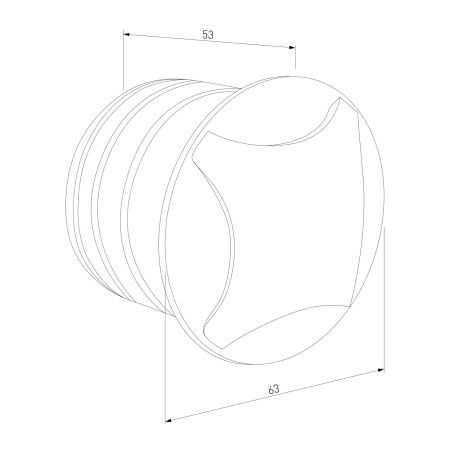 Подсветка для лестниц Elektrostandard Step 3 MRL LED 1106 черный