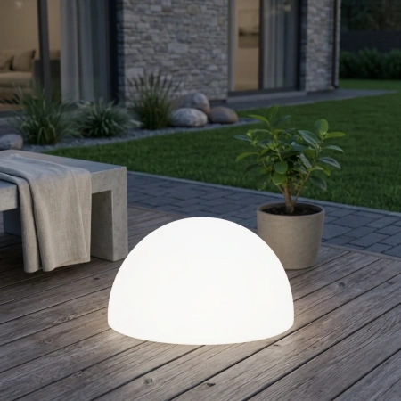 Светящаяся полусфера Halfmoon 220V White 50 см