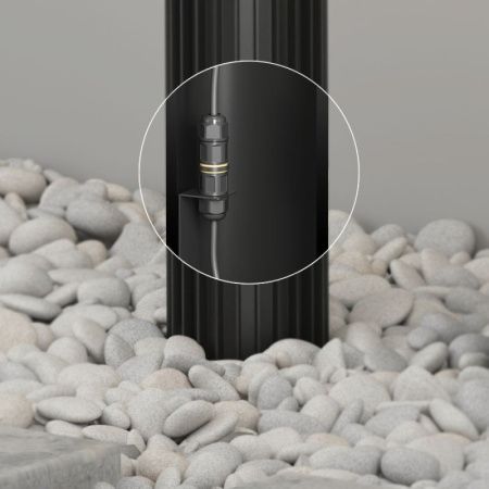 Парковый светильник Denkirs Farsun DK9725-BK