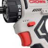 Аккумуляторная дрель-шуруповерт CROWN CT21129HQX-2 BMC