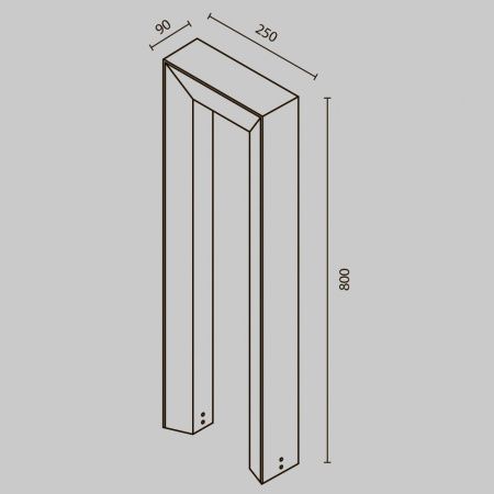 Ландшафтный светильник Outdoor O469FL-L12GF3K