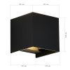SL9513.401.01 Светильник уличный настенный ST-Luce черный/черный LED 1*10W 2700K BRIK