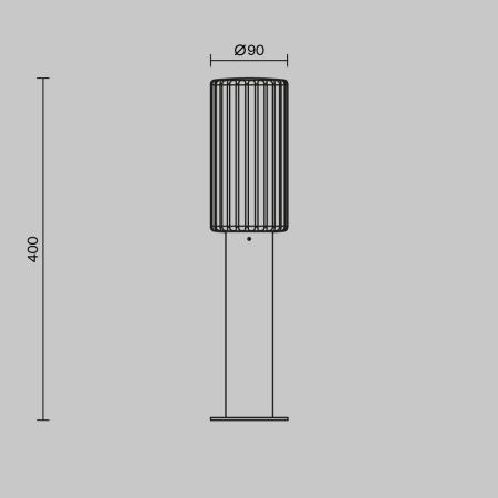 Ландшафтный светильник Outdoor O502FL-01B