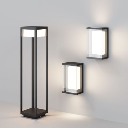 Уличный настенный светильник Outdoor O021WL-L10B3K