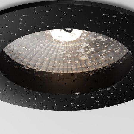 Уличный потолочный светильник Maytoni Cove O511DL-L5B3K черный