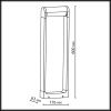Ландшафтный светильник Odeon Light Twinset 7118/12GL коричневый