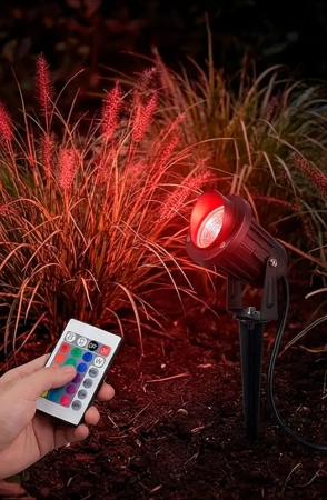 Газонный светильник, G0759 LED 9W RGB