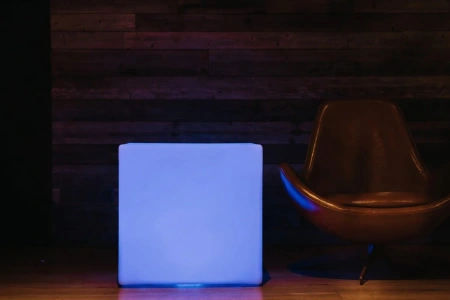 Светящийся LED куб Cube 60 см RGB Accum